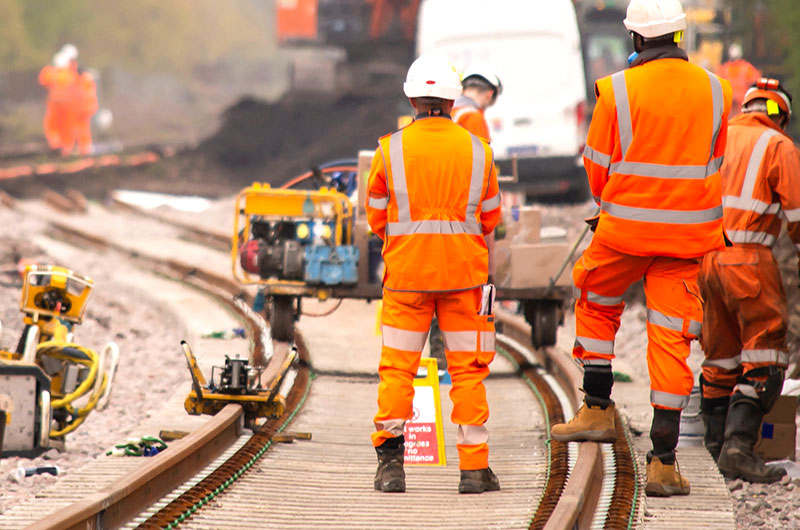 Rail-workers - CHL Mortgages for Intermediaries An image of rail construction workers