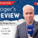 First Edition! Roger's Review with Roger Morris. Expert buy-to-let insights. With an image of Roger Morris holding a microphone.