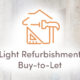 Icon representing light refurbishment buy-to-let