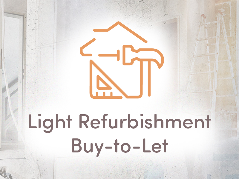 Icon representing light refurbishment buy-to-let